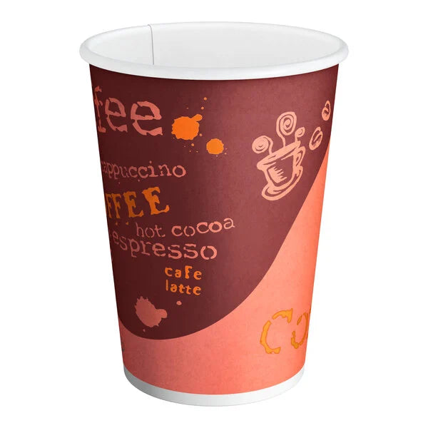 10 Paper Hot Cup Print