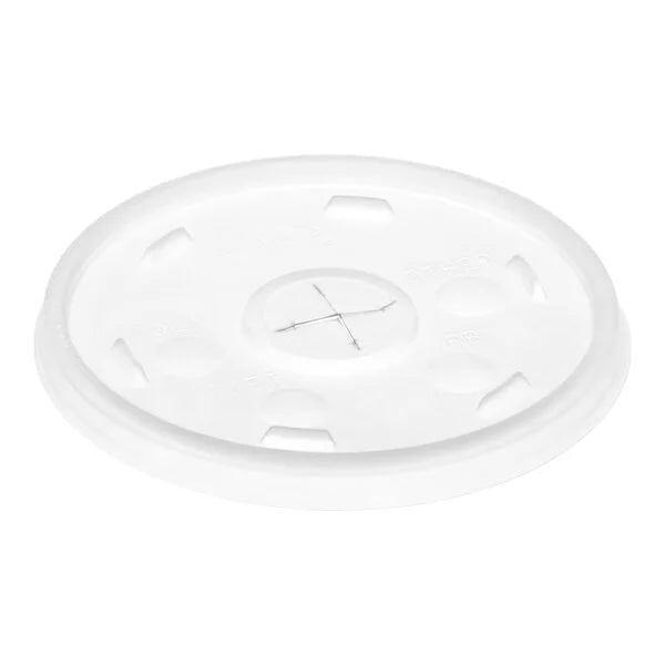 Foam Lid 12/16/20/24oz L16ST STRAW SLOT