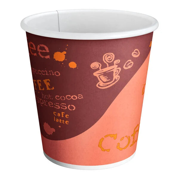 8 oz Print Poly Paper Cup