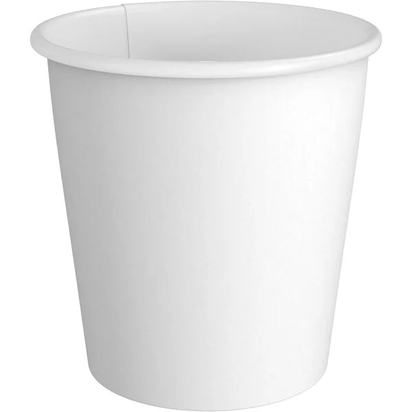 8 oz White Poly Paper Cup