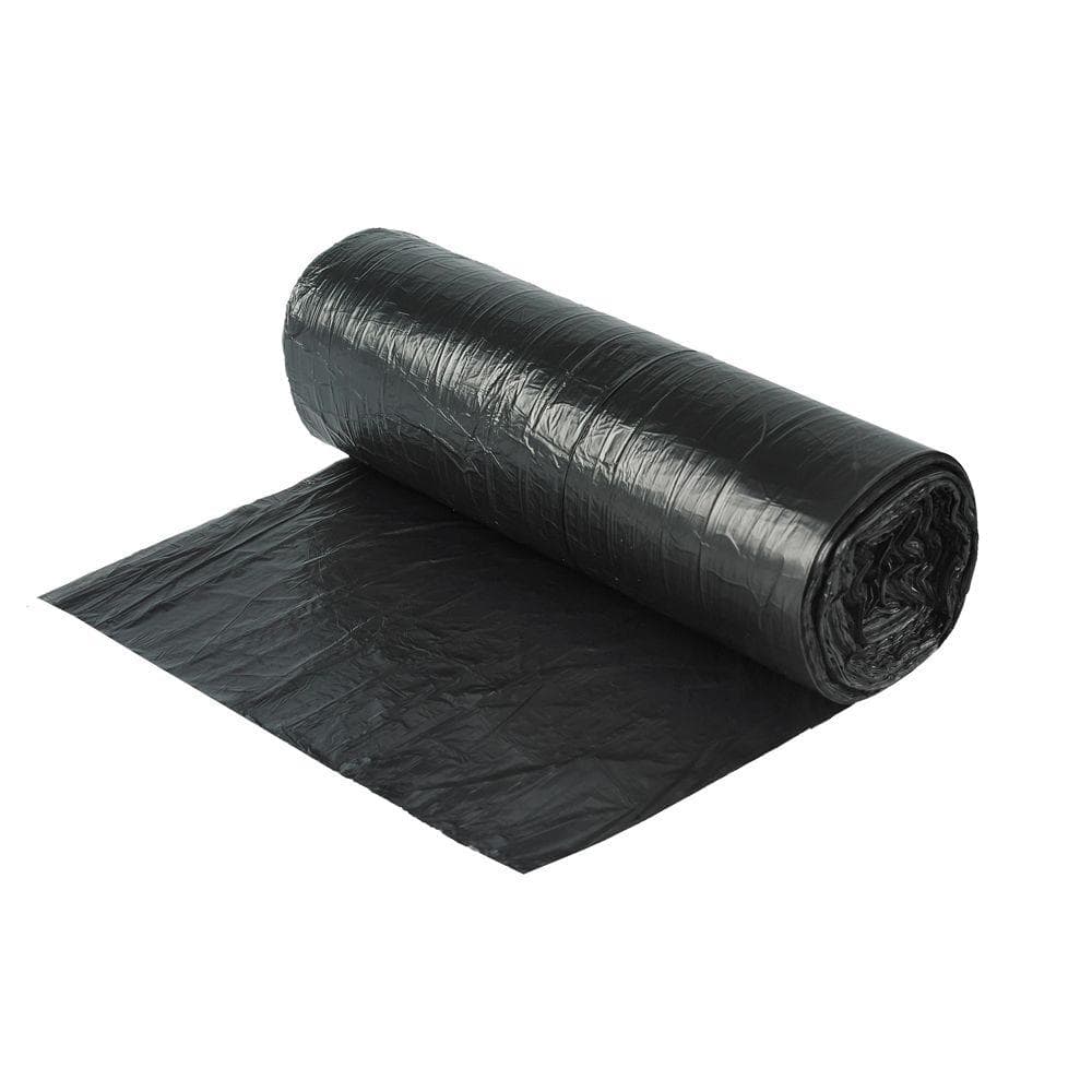 Black Trash Can Liner 33 gallon 30x39 1 Mil