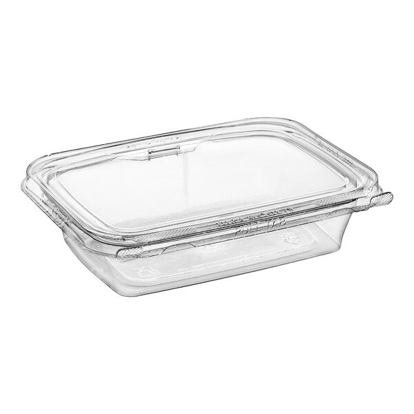 Clear 20 oz Tamper-Evident Hinged Container