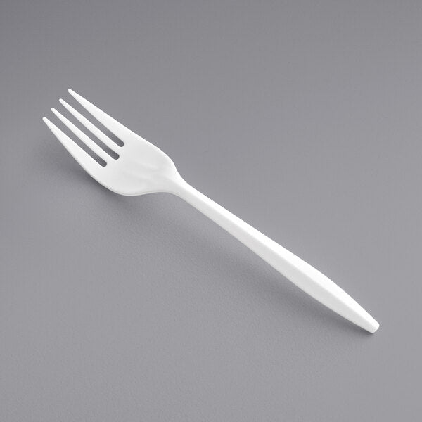 Fork Medium White