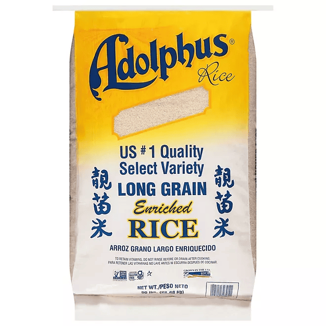 Rice Adolphus 50lbs