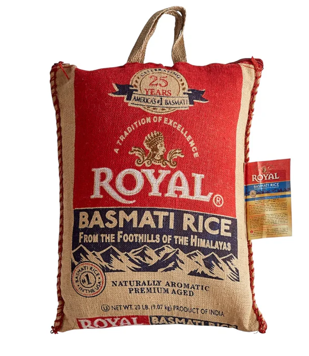 Royal Basmati Rice 20 LBS