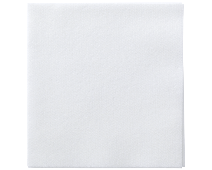 White Beverage Napkin