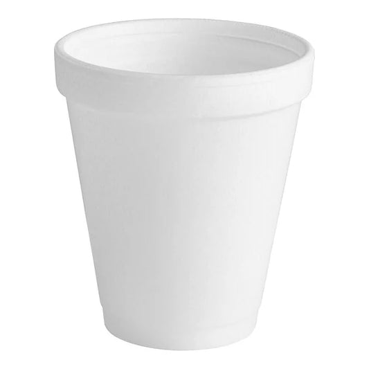 6 oz White Foam Cup 6B6