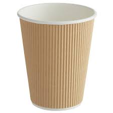 12 oz Double Wall Ripple Paper Hot Cup