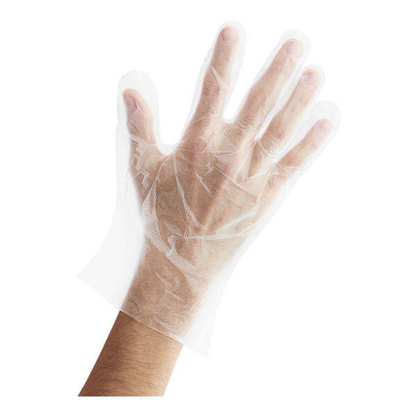 Clear Poly Gloves