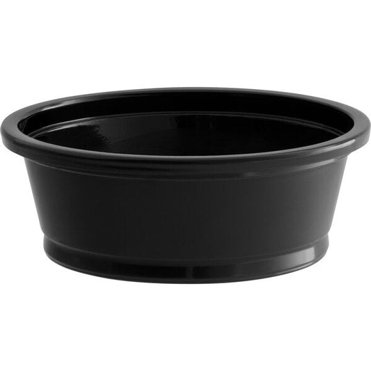 1 oz Black Portion Cup