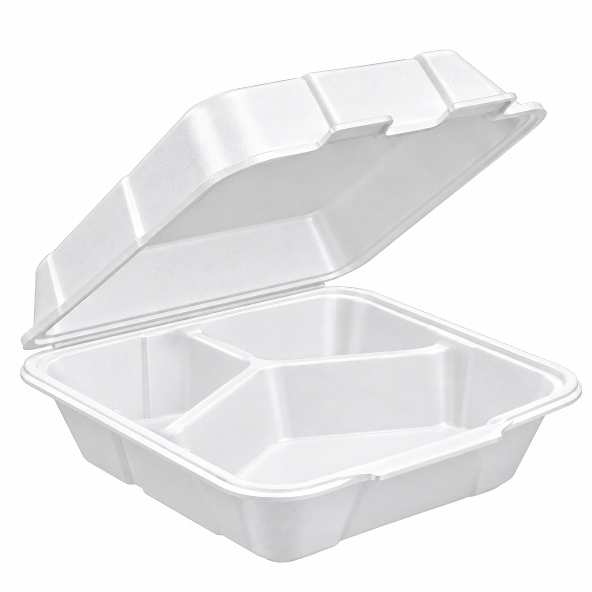 Foam Pak FP 2230 Small Hinged Lid 3 Comp