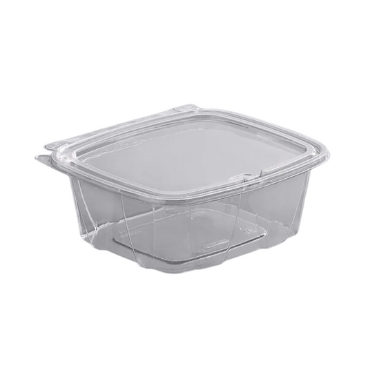 Clear 32 oz Tamper-Evident Hinged Container