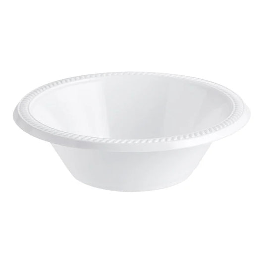 Dart White Round Foam Bowl 12 oz