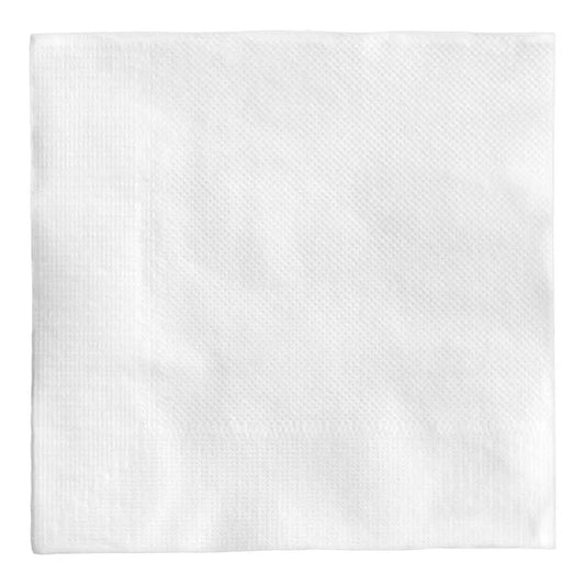 White Beverage Napkin
