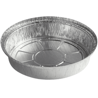 8 Round Foil Container