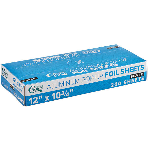 Aluminum Foil pop-up Sheet 12X10.75 - Individual