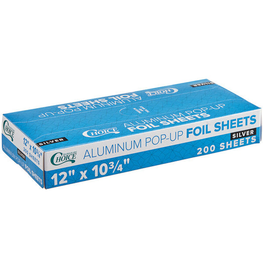 Aluminum Foil pop-up Sheet 12X10.75 - Individual