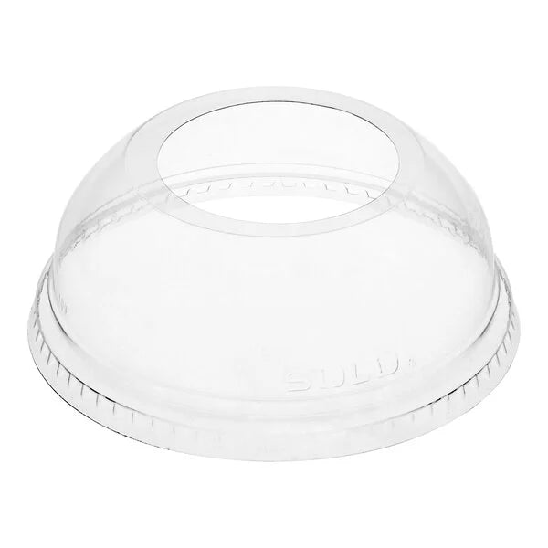 Clear Pet Cup Dome Lid 16/20/2