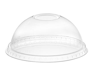 Clear Pet Lid dome 32 oz 107mm With Hole