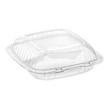 Dart Clear Hinged Container 6X6X3 C57
