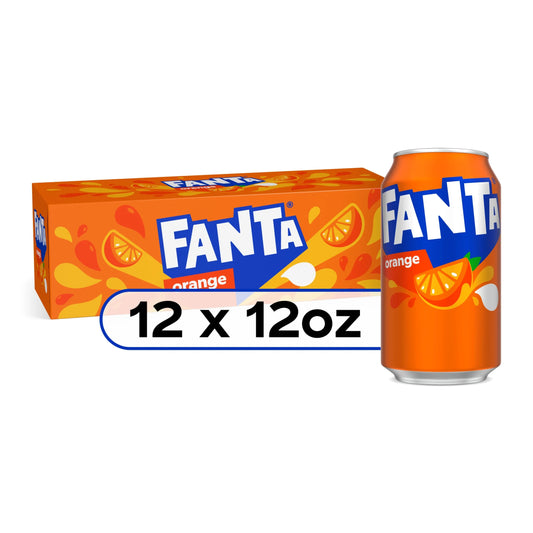 Fanta 12 oz Can 12 Pack