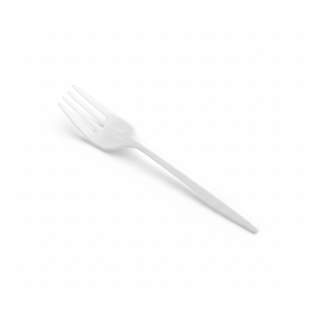Fork Medium White