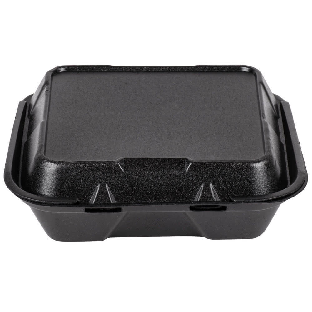 Genpak SN 203 3L Foam Hinged Lid Container 3 compartment