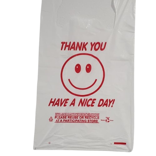 T Sack Bag Happy Face Large