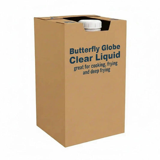 Butterfly Globe Clear Liquid Vegetable Frying Shortening