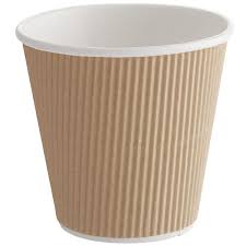 8 oz Double Wall Ripple Paper Hot Cup